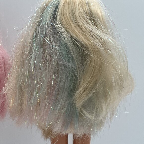 Vintage Mermaid Barbie Doll 1990's Fountain & Rainbow hair #1434 #10393 lot of 2 - Picture 16 of 16